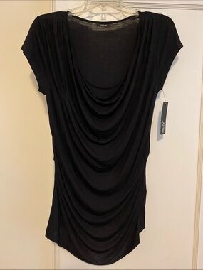 🎀 5/$20 🎀 NWT Apt. 9 black cowl neck top size medium